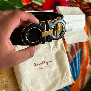 Brand New Salvatore Ferragamo belt size 34